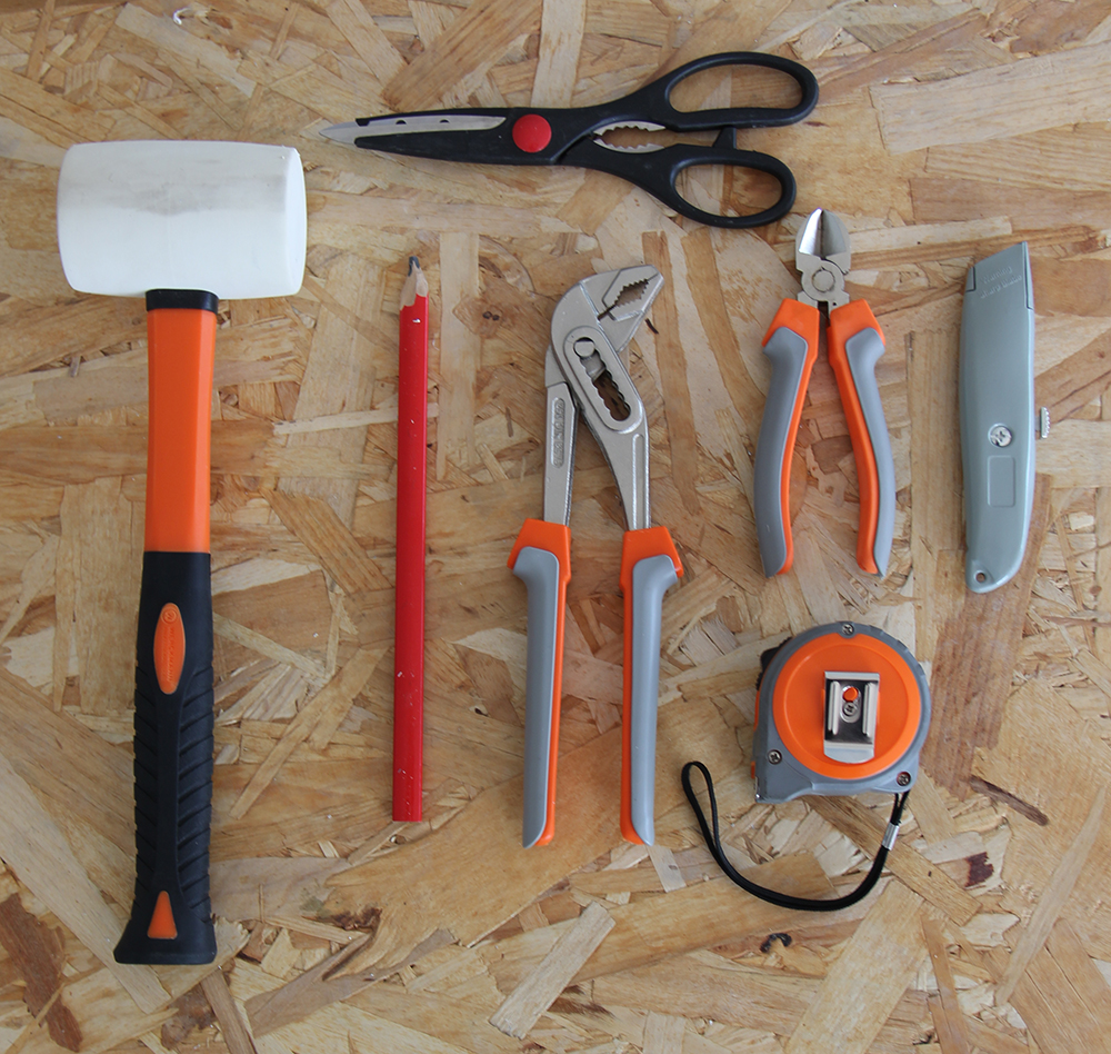 outils montage moustiquaire