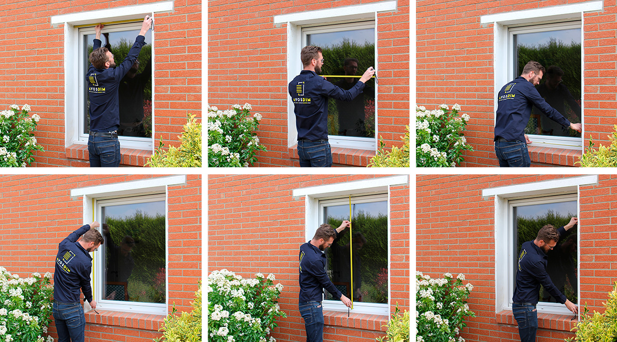 prise de dimension montage