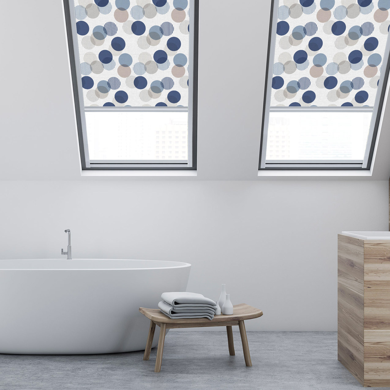 store fenetre de toit motifs