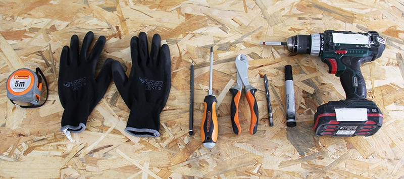 outils montage volet avosdim