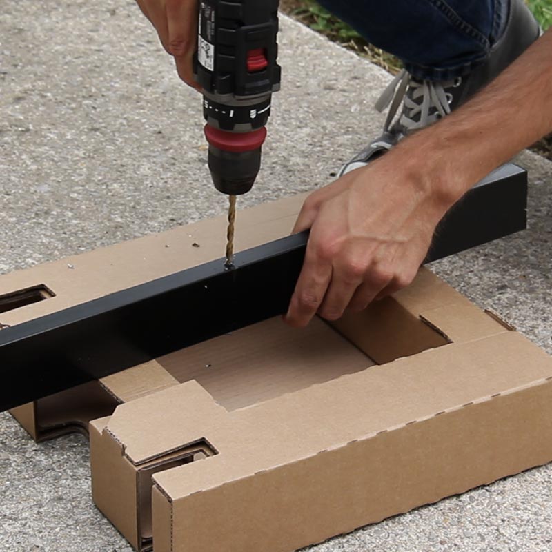 percage coulisse de volet roulant