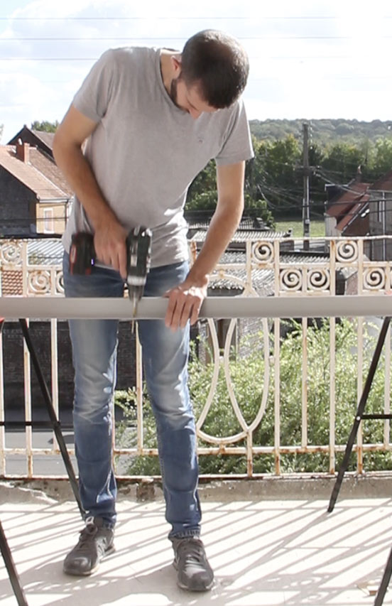 prepercage coulisse volet roulant