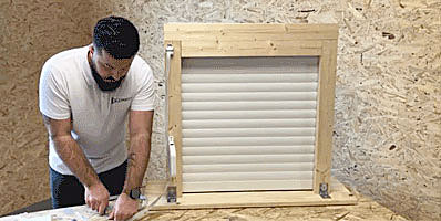 preparation sangle volet