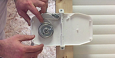 placement sangle volet