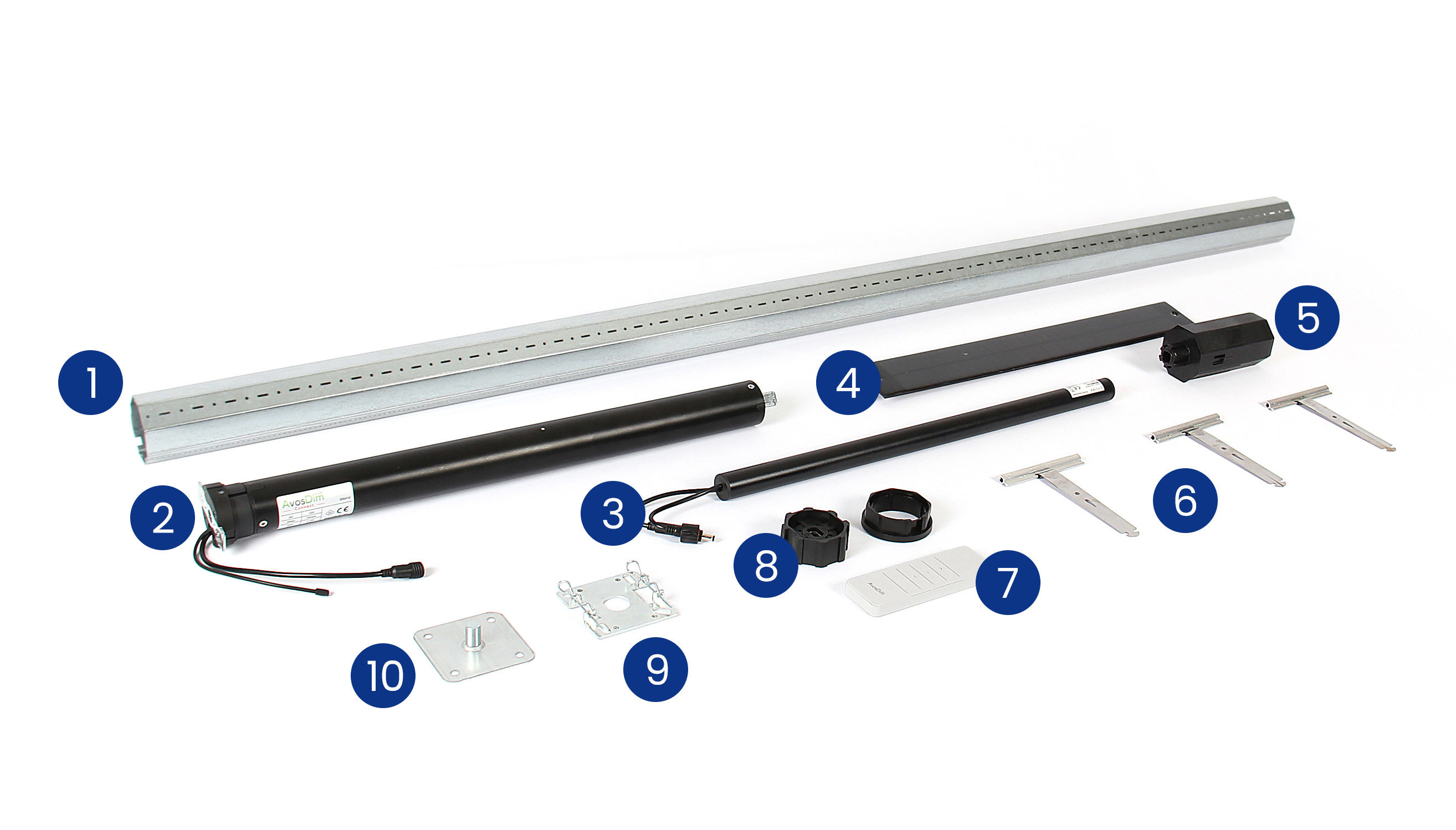 005407 avosdim solarmotor1500 set