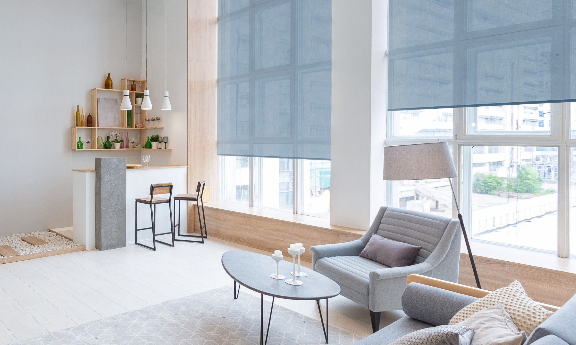 store voile bleu