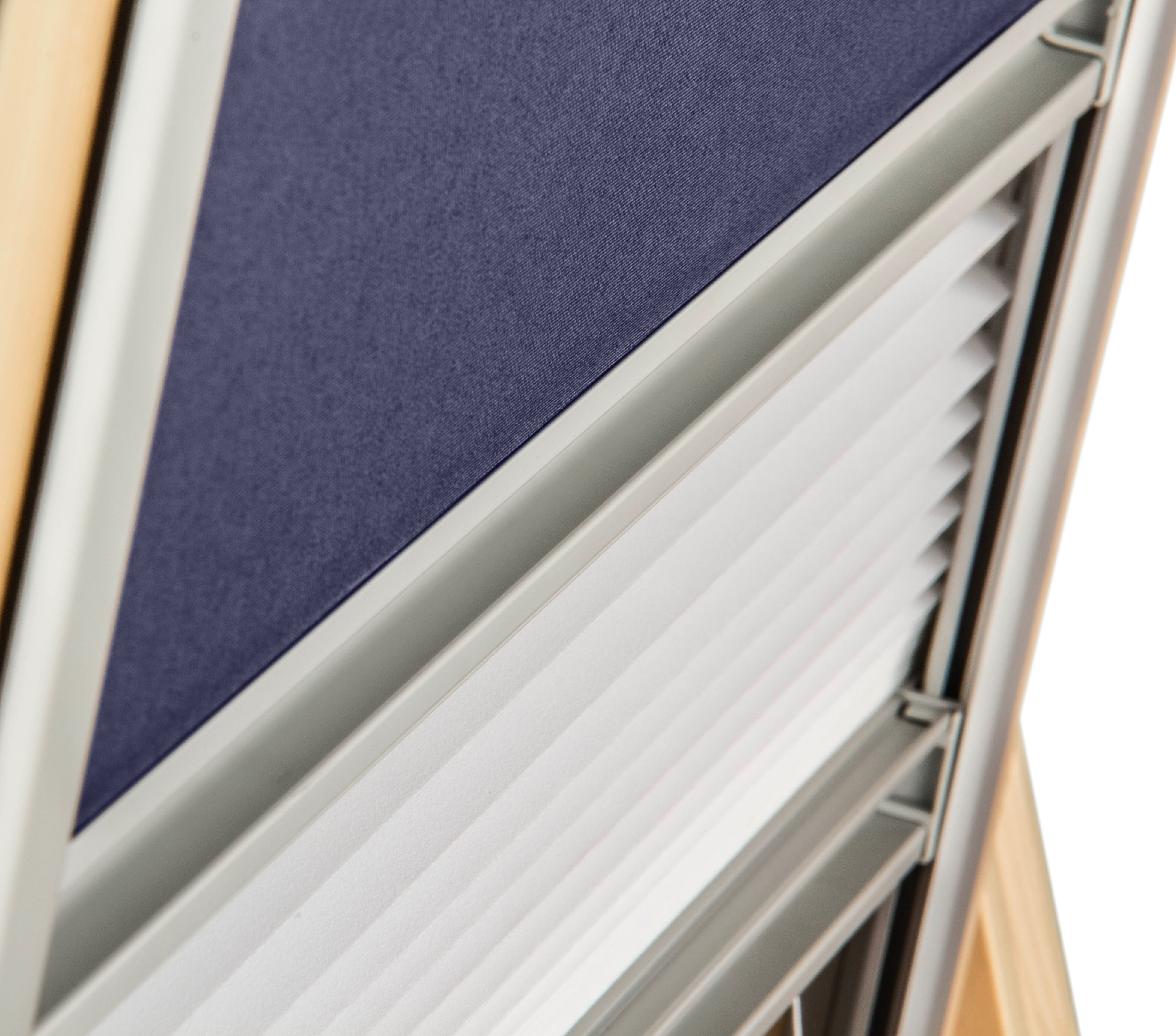 dag/nacht duo rolgordijn compatibel velux dakramen onderlijst