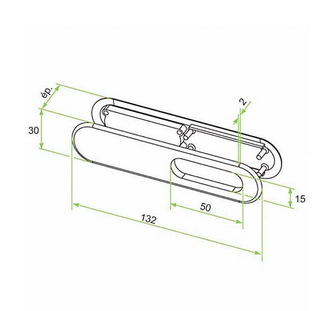 poignee cuvette schema poignee tirage direct