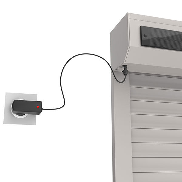 La recharge de secours du panneau solaire
